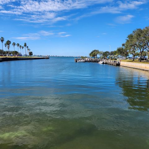 a large body of water