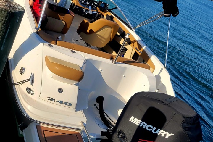 a close up of a boat