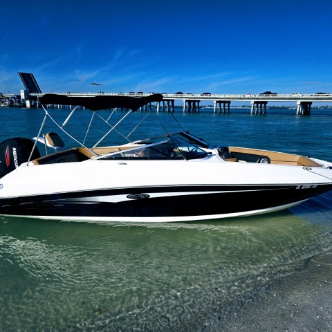 sea ray bowrider beer can island